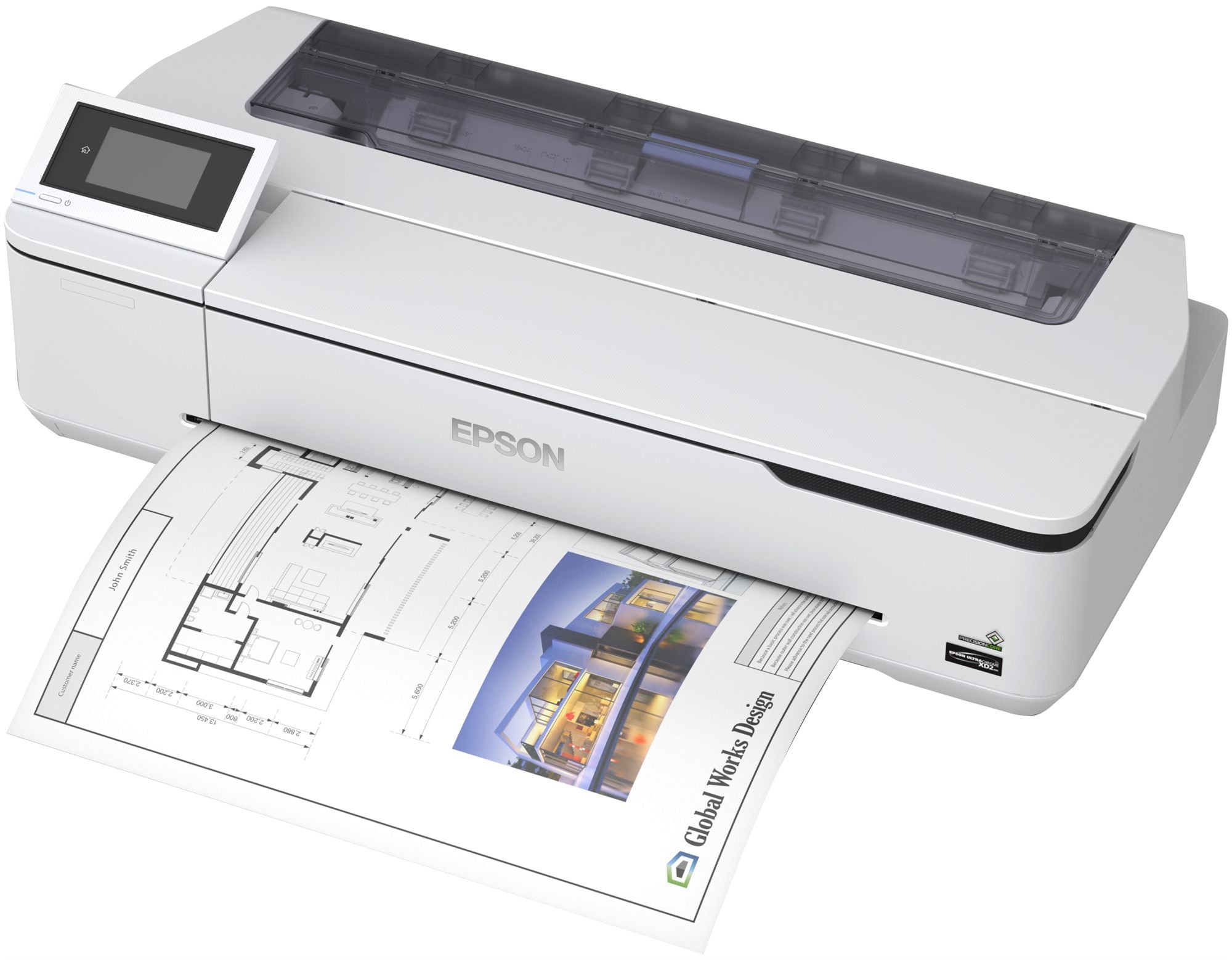 EPSON SureColor SC-T2100 No Stand 24inch large-format printer colour ink-jet Roll A1 61.0cm 2400x1200dpi LAN Wi-Fi USB 3.0 Cutter