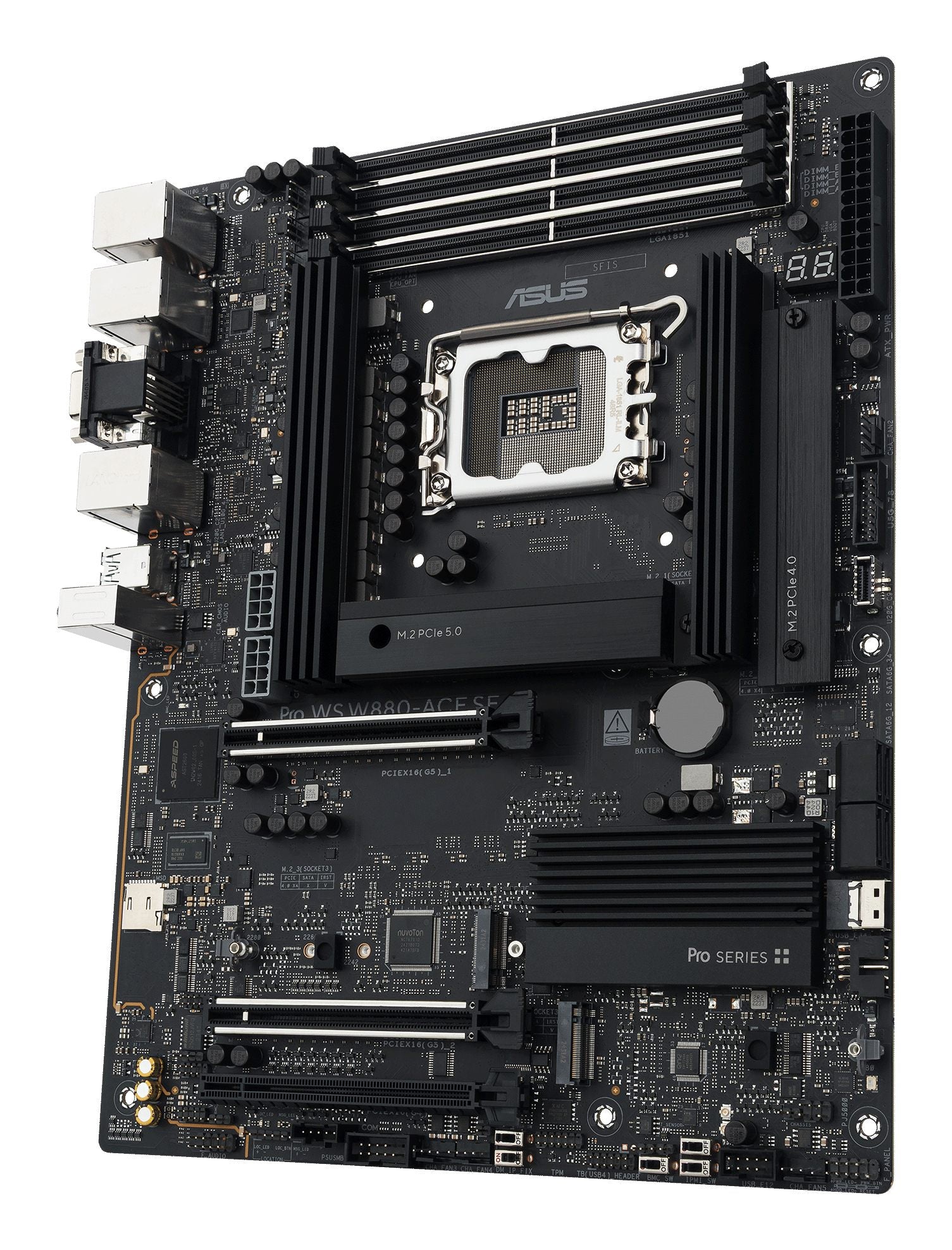 ASUS PRO WS W880-ACE SE LGA1851 WS MB 4xDDR5