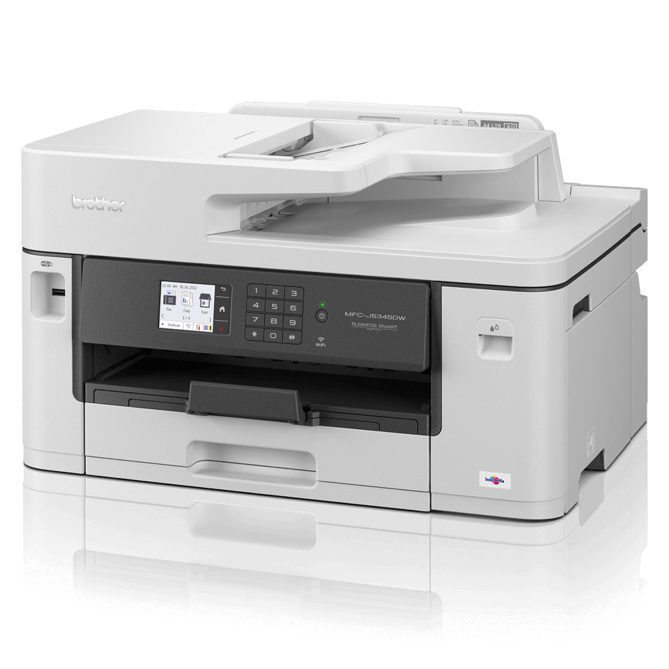 BROTHER Imprimante multifonction jet dencre couleur professionnelle 4-en-1 Business Smart impression jusquau format A3 28ipm ISO