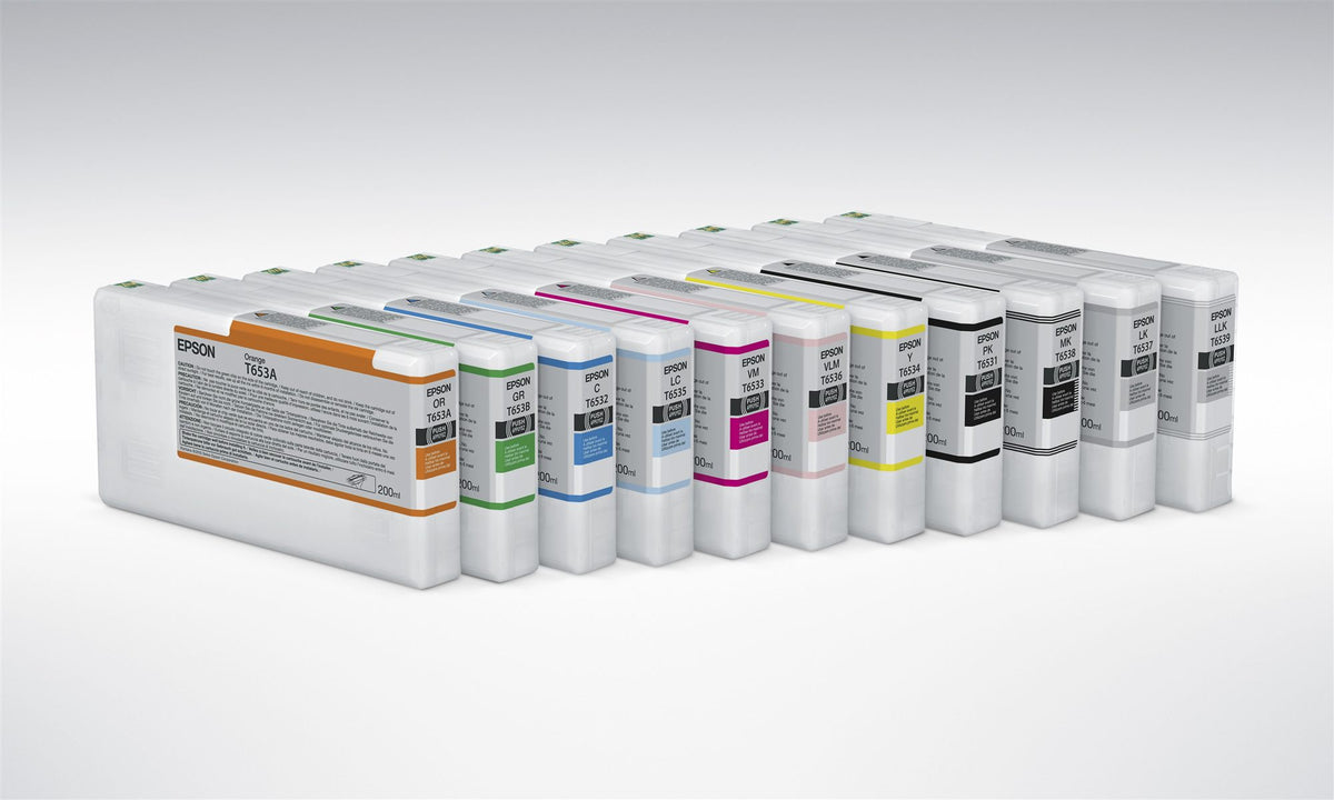 EPSON 5LB T653A ink cartridge orange standard capacity 200ml