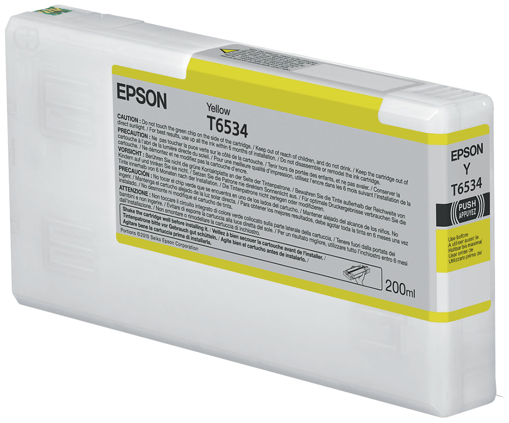 EPSON 5LB T6534 ink cartridge yellow standard capacity 200ml