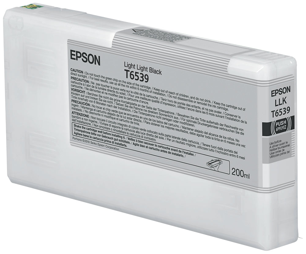 EPSON 5LB T6539 ink cartridge light black standard capacity 200ml