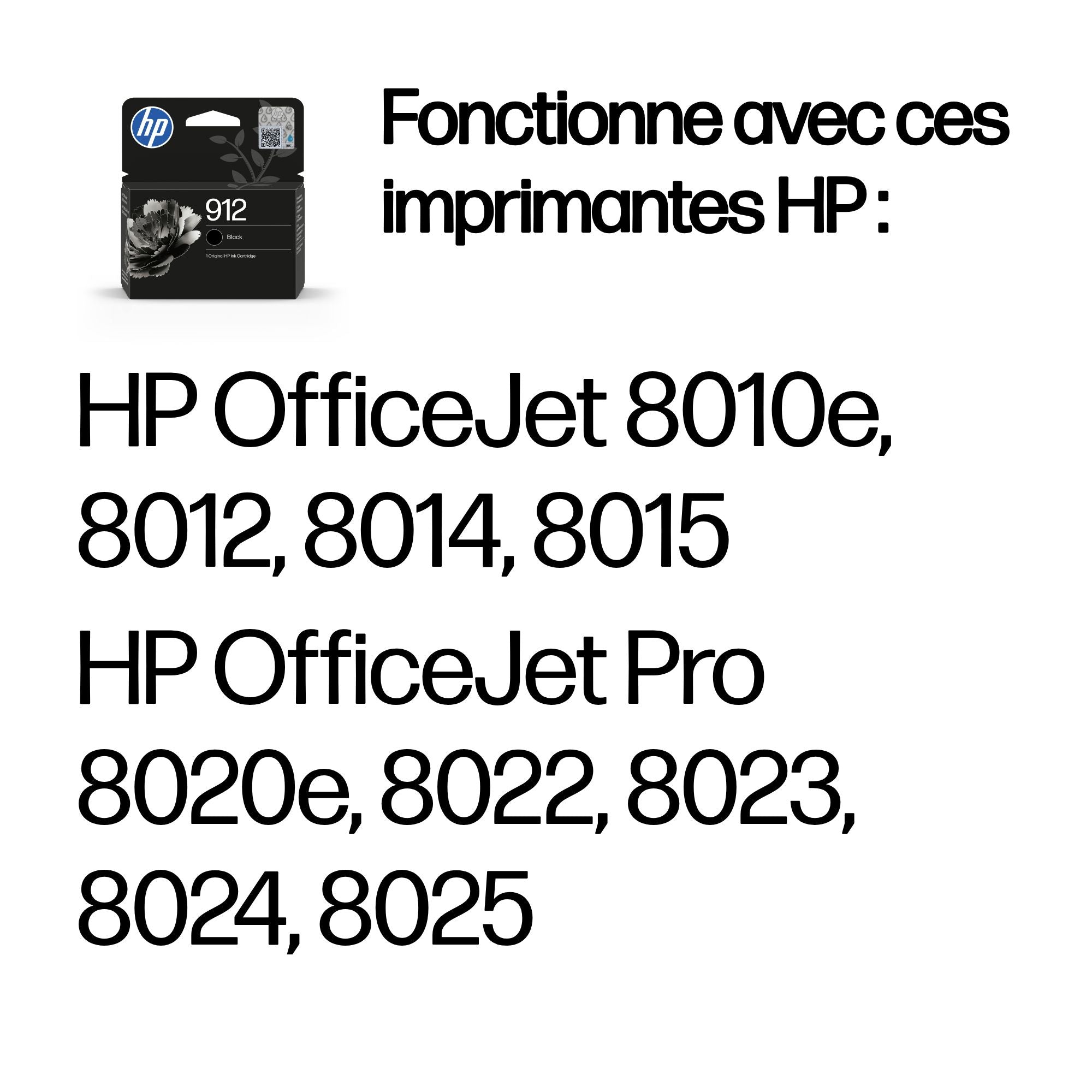 HP 912 Black Ink Cartridge