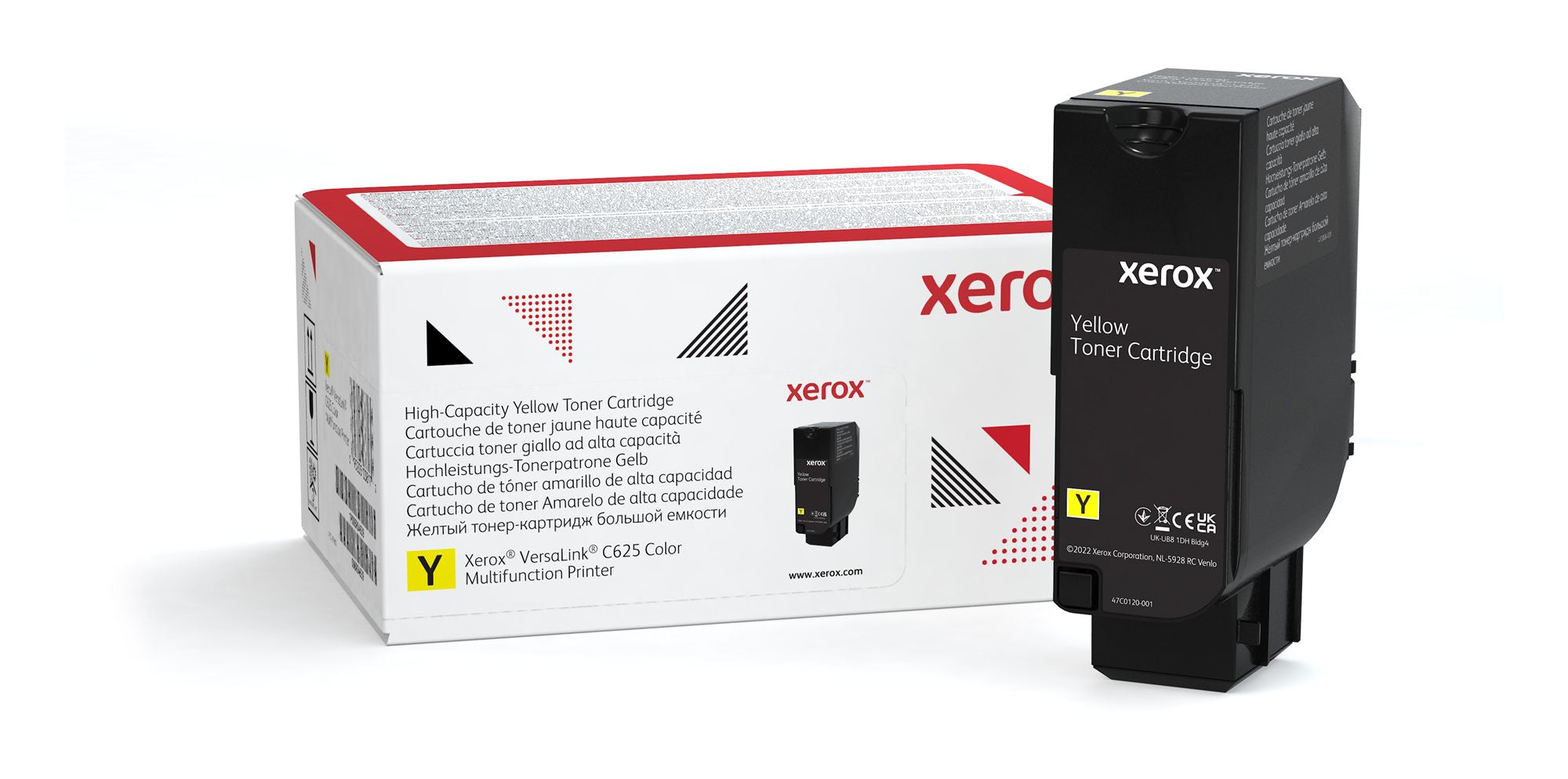 XEROX VersaLink C625 Yellow High Capacity Toner Cartridge 16.000 Pages