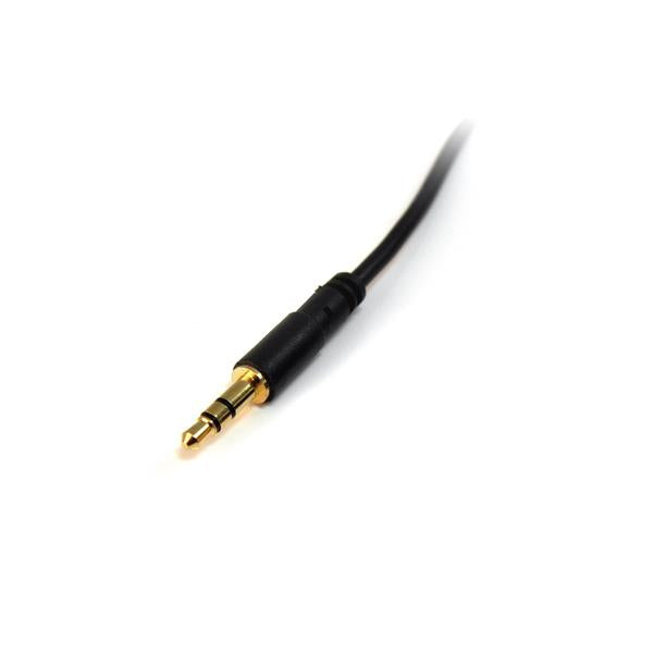 3ft Slim 3.5mm Stereo Audio Cable - M/M