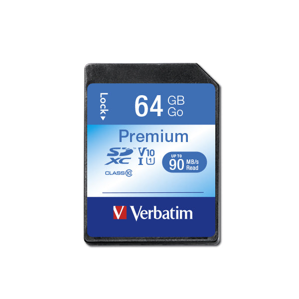 Verbatim SDXC HD Card 64GB Class 10