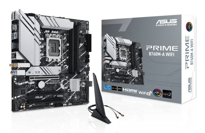 ASUS PRIME B760M-A WIFI carte mere Intel B760 LGA 1700 micro ATX