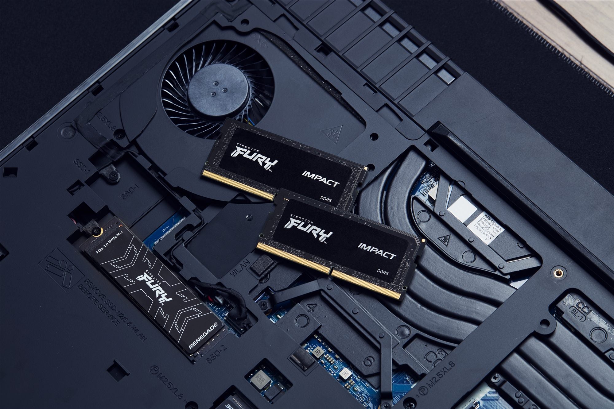 KINGSTON 32Go 4800MT/s DDR5 CL38 SODIMM FURY Impact