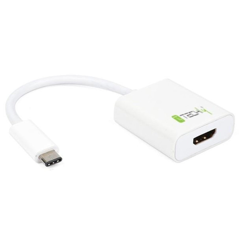 Techly IADAP USB31-HDMI Adaptateur USB-C vers HDMI UHD*60Hz M/F