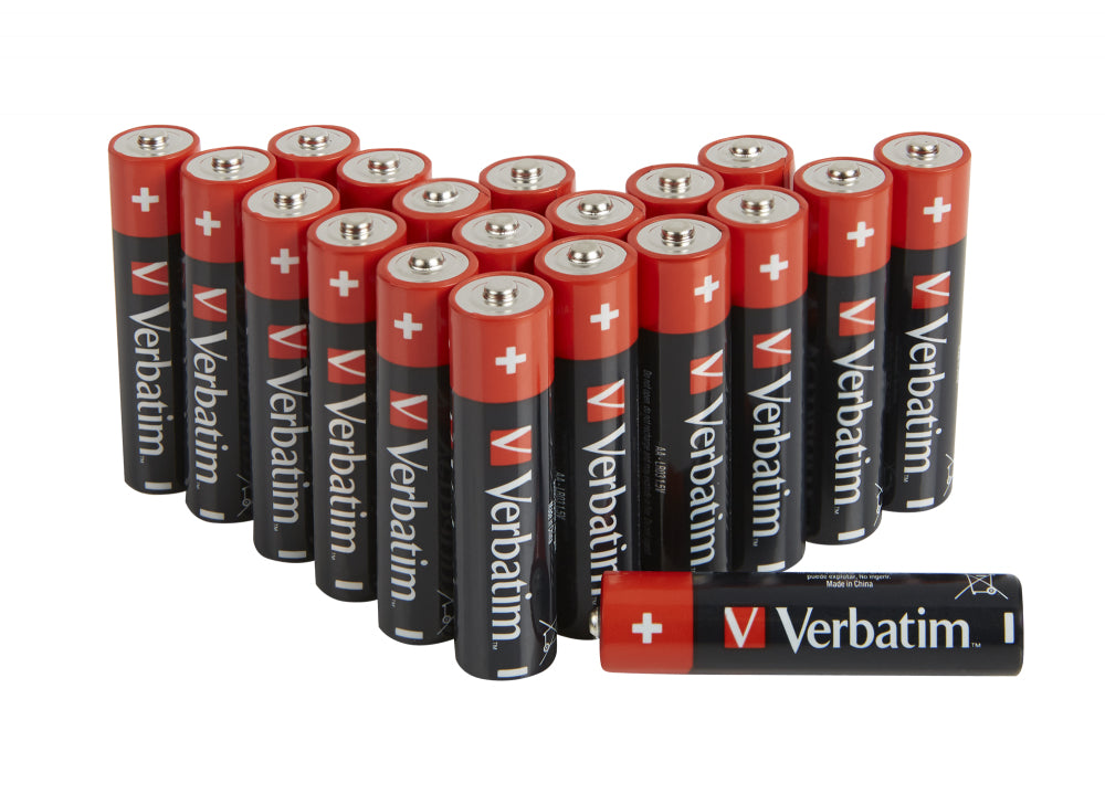 ALKALINE BATTERY AA 20 PACK HANGCARD
