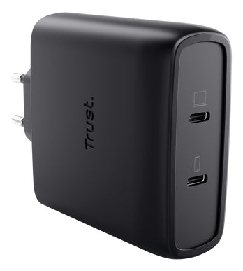 TRUST Chargeur GaN USB-C 100W à 2 ports MAXO