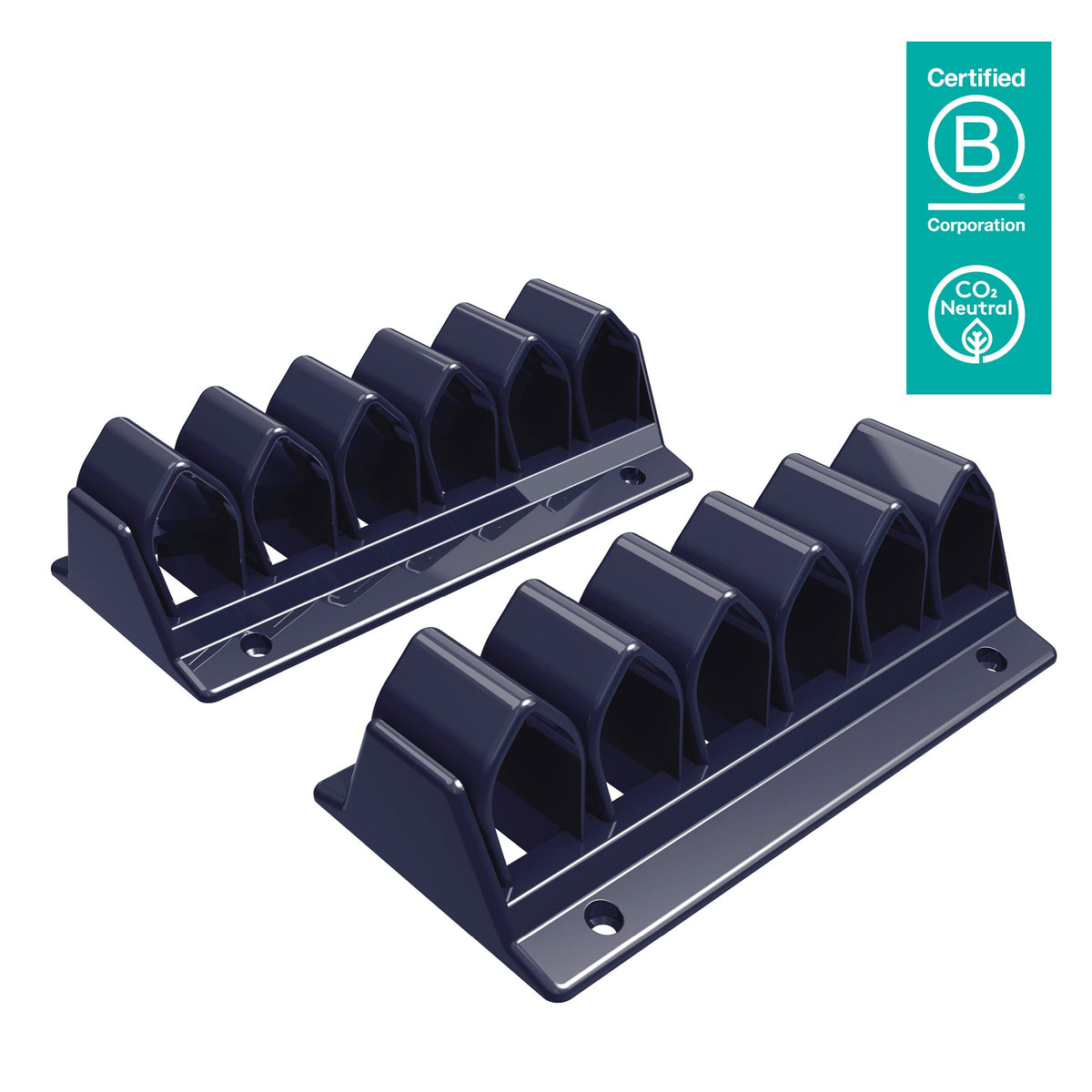 DATAFLEX 34303 GUIDE-CABLES VAGUES NOIR (lot de 2)