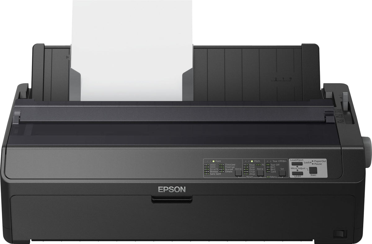 EPSON LQ 2090II Printer Mono dot-matrix Roll 21.6 cm 406.4mm width 420x364mm 360x180dpi 24pin 584char/sec parallel USB