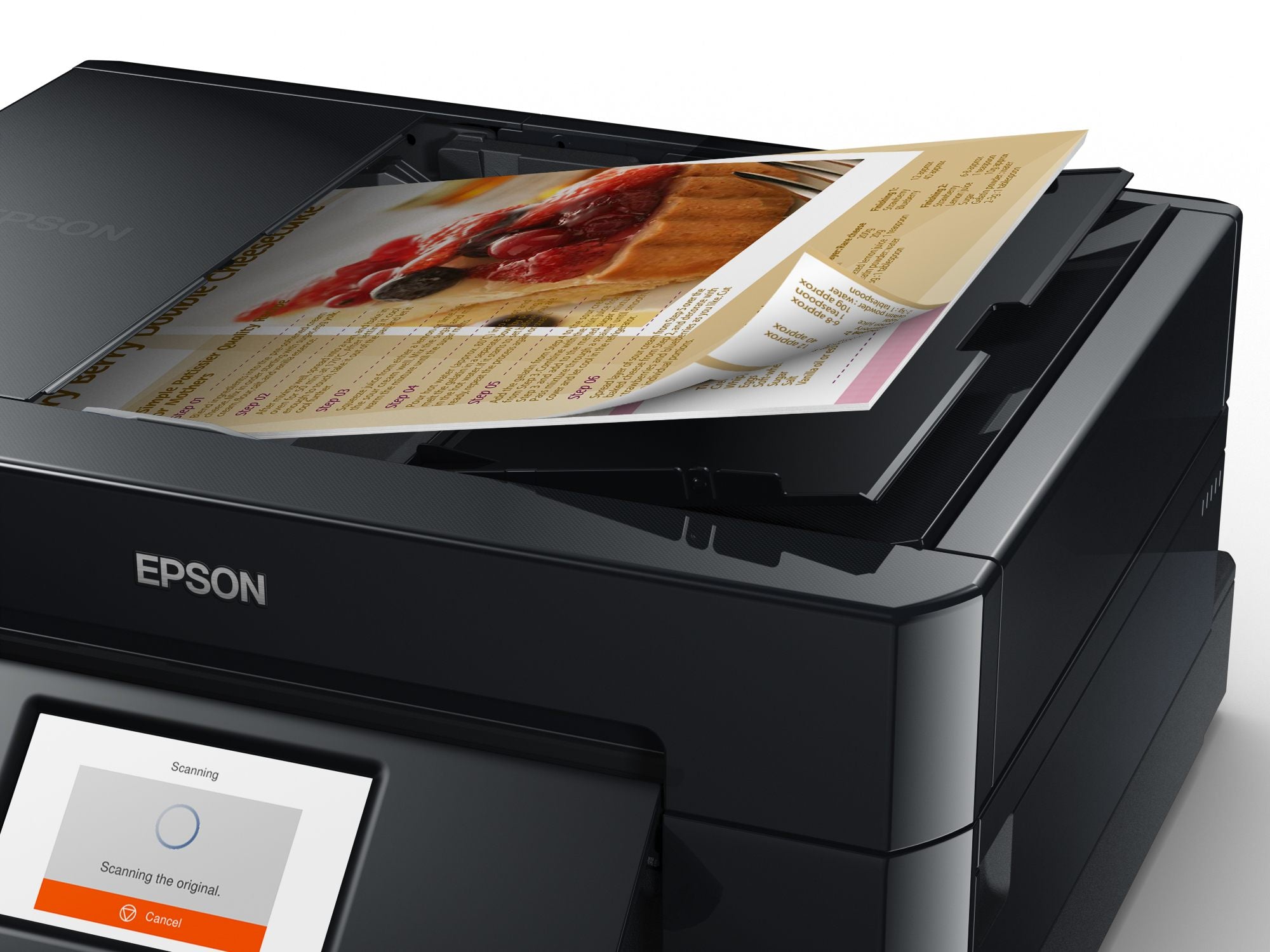 EPSON Expression Premium XP-7100 Small-in-One MFP colour ink-jet A4 11ppm copy 15.8ppm print USB 2.0 Gigabit LAN Wi-Fi black