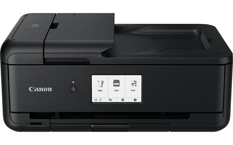 CANON PIXMA TS9550A MFP colour inkjet A4 A3 15ipm Print 200sheets USB LAN Wi-Fi Black