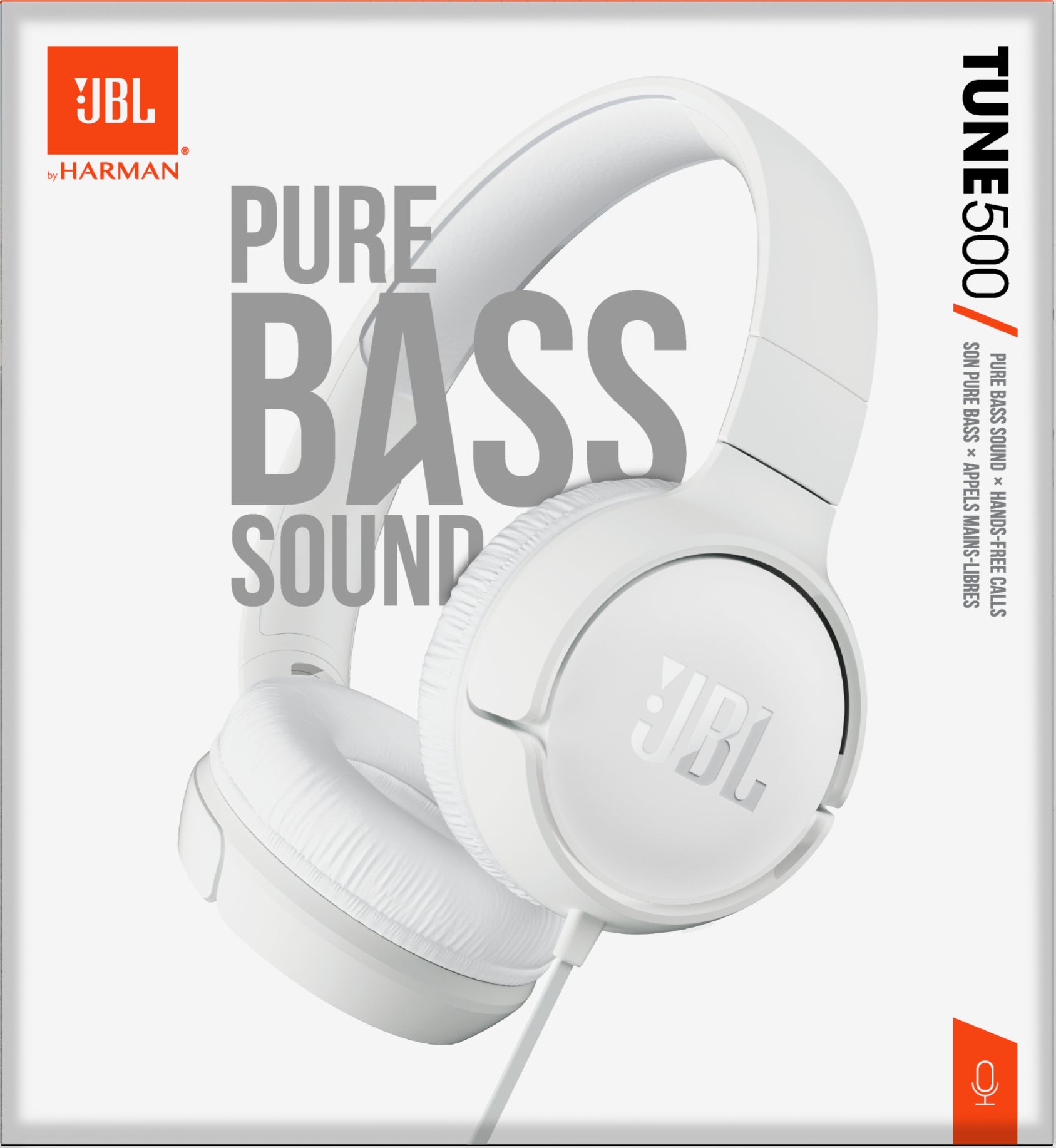 JBL T500 Blanc