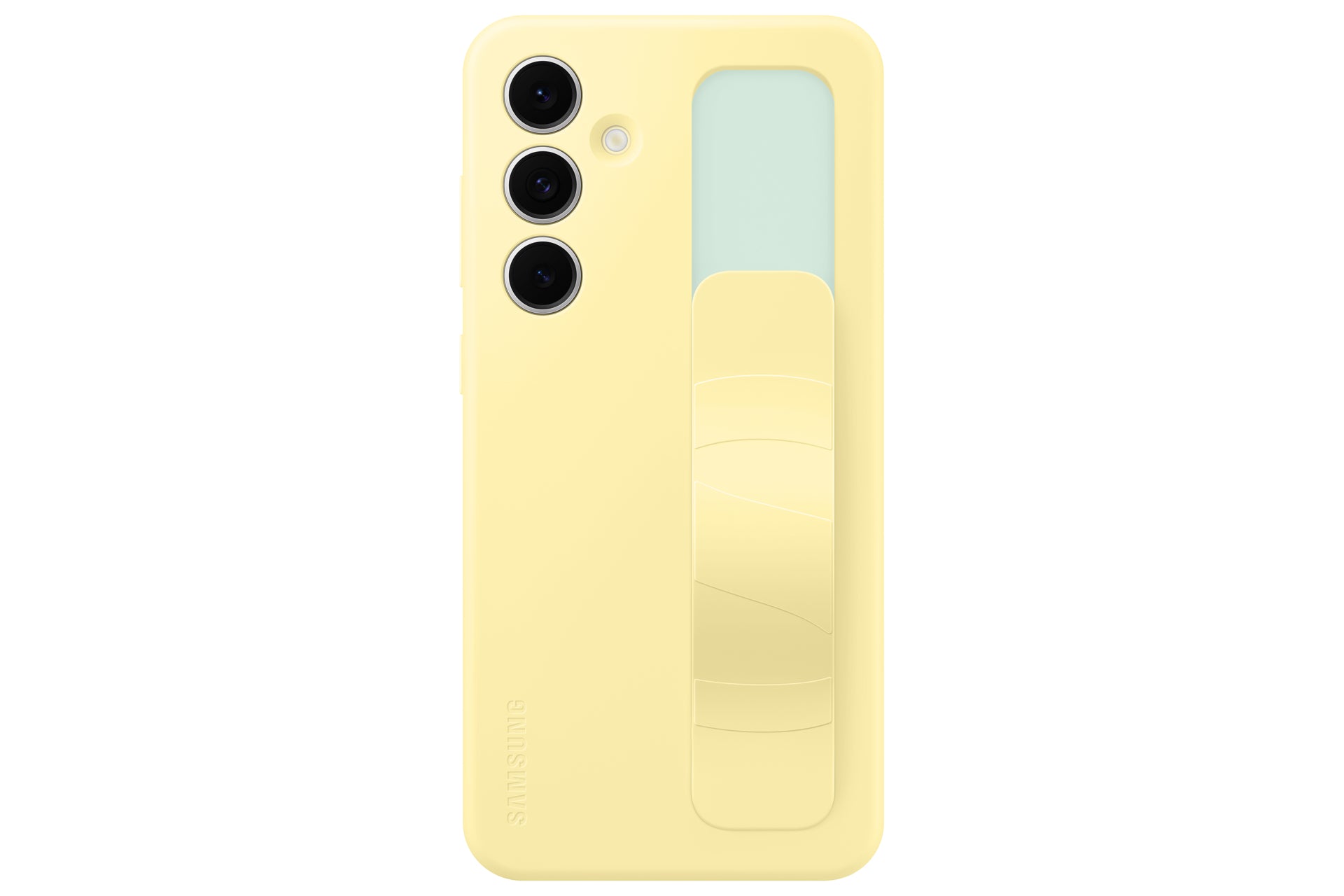Samsung S24 FE Stand Grip Case Yellow
