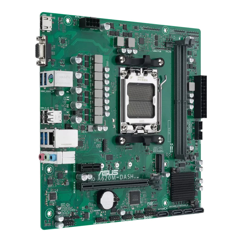 ASUS PRO A620M-DASH-CSM AM5 2DDR4 microATX 4xSATA MB 1xHDMI 1xD-Sub 1xM.2