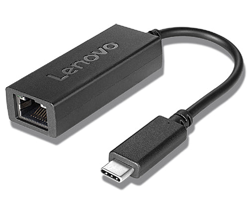 LENOVO USB-C to Ethernet Adapter - Adaptateur réseau - USB-C - Gigabit Ethernet x 1 - noir