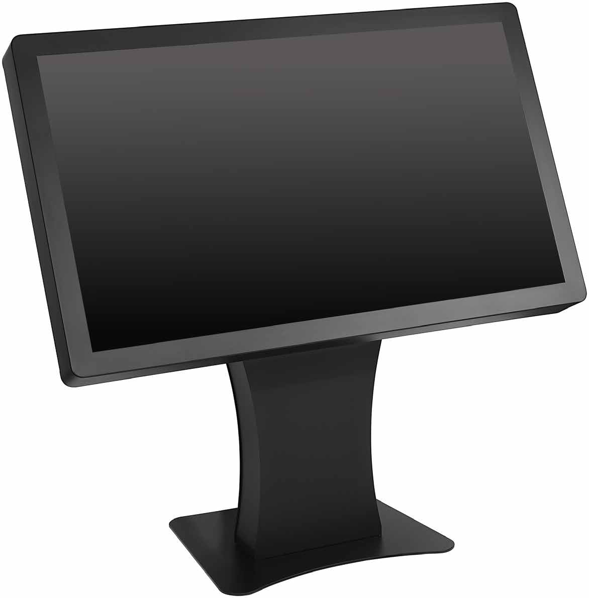 PEERLESS 47in Landscape Kiosk black