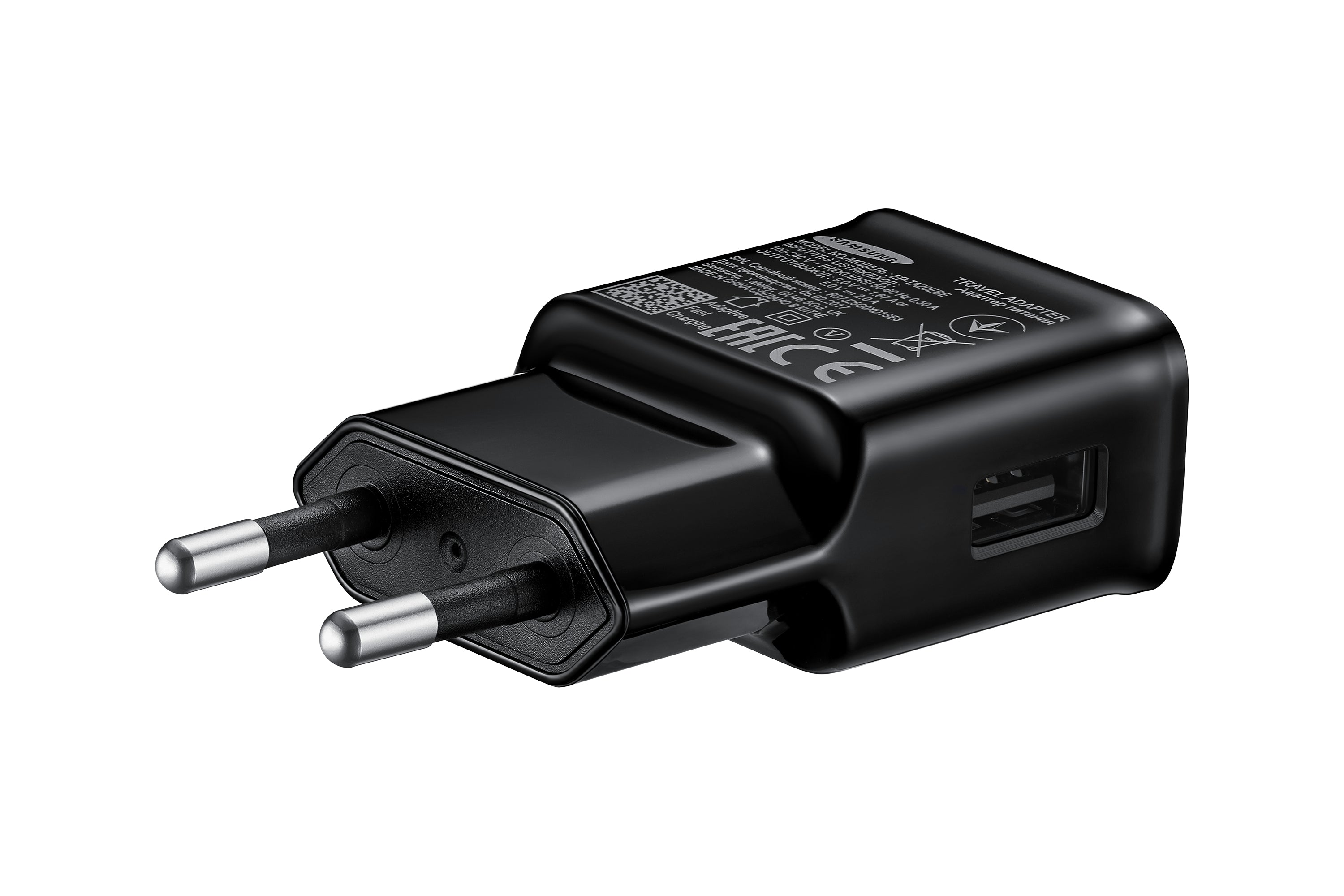 Samsung EP-TA20EBE - Adaptateur Secteur USB - 2A, 5V - Charge rapide - Noir (En Vrac)