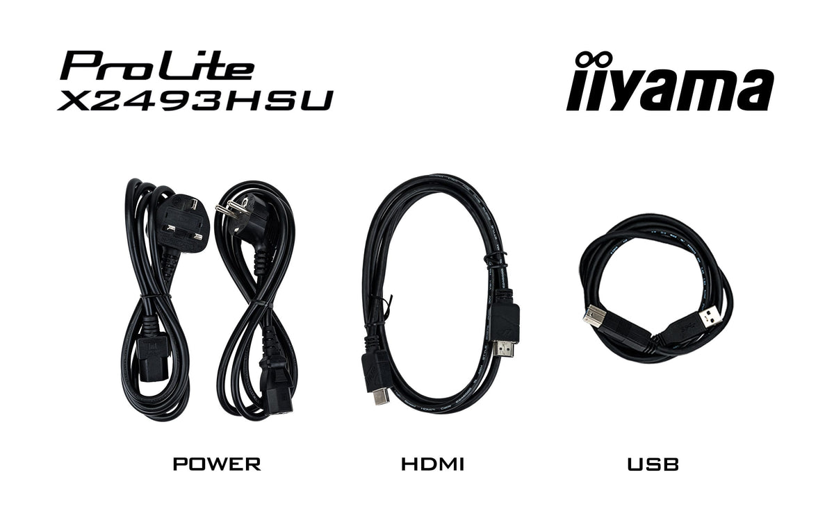 X2493HSU-B1 24" FHD IPS BLACK