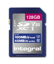 128GB SDXC CL10 UHS1 U3 V30