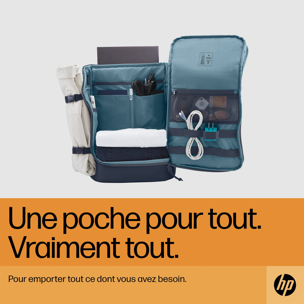 HP Travel 25 Liter 15.6p Iron Grey Laptop Backpack