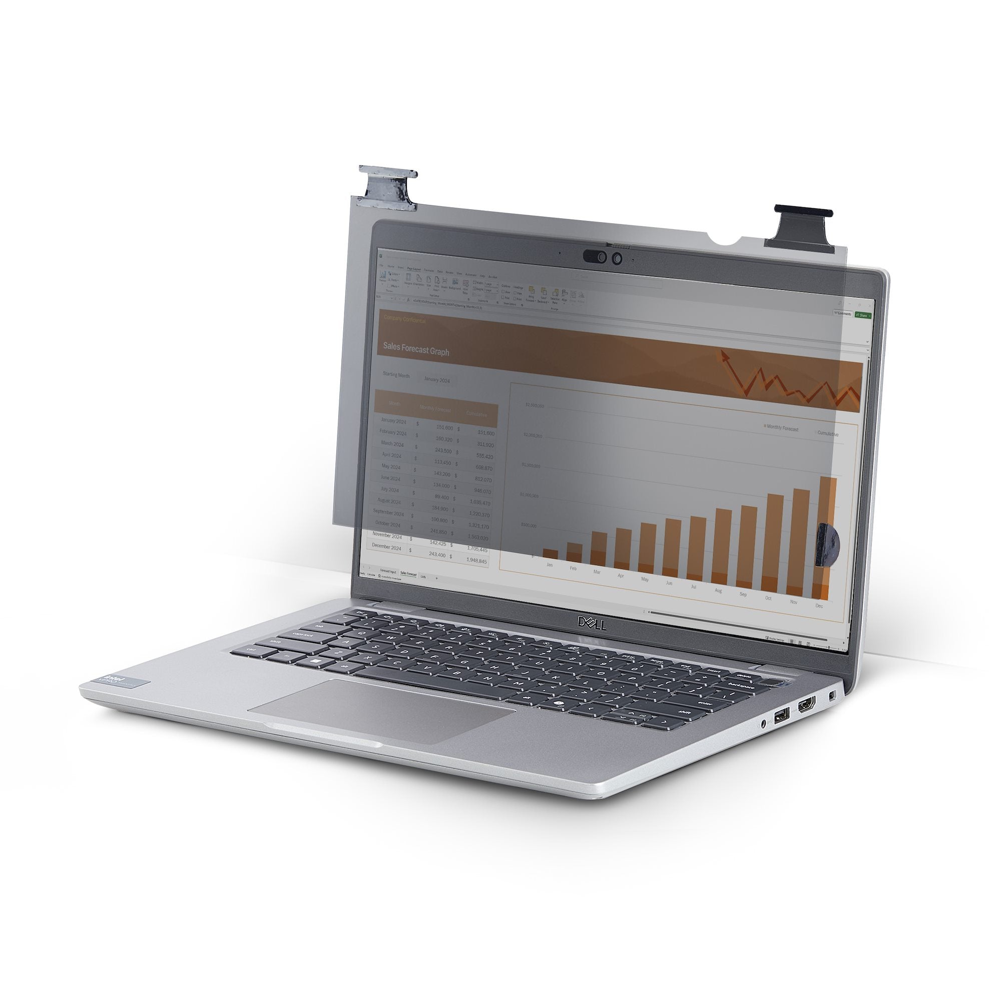 13.3in 16:10 Laptop Touch Privacy Screen