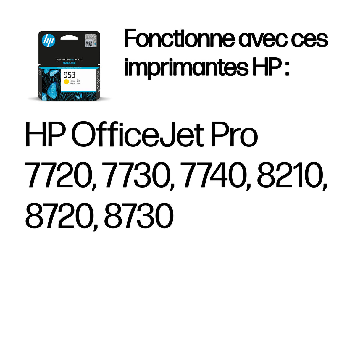 HP 953 Yellow Original Ink Cartridge