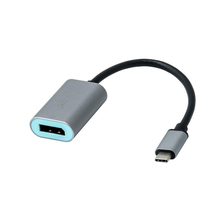I-TEC USB C to Display Port Metal Adapter 1xDP 4K 60Hz Ultra HD compatible with Thunderbolt 3
