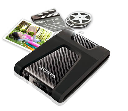 Disque dur externe ADATA HD 650 1 To 2,5" 2.0/3.2 Gen 1 (3.1 Gen 1) Noir