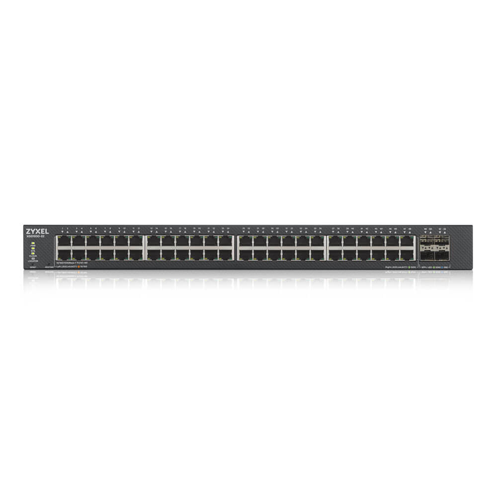 Zyxel XGS1930-52 - Switch Smart Administrable 48 ports Gbps RJ45 - 4 ports 10 Gb