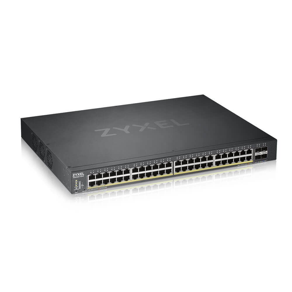 Zyxel XGS1930-52HP - Switch Smart Administrable 48 ports Gbps RJ45 PoE+ - 4 port