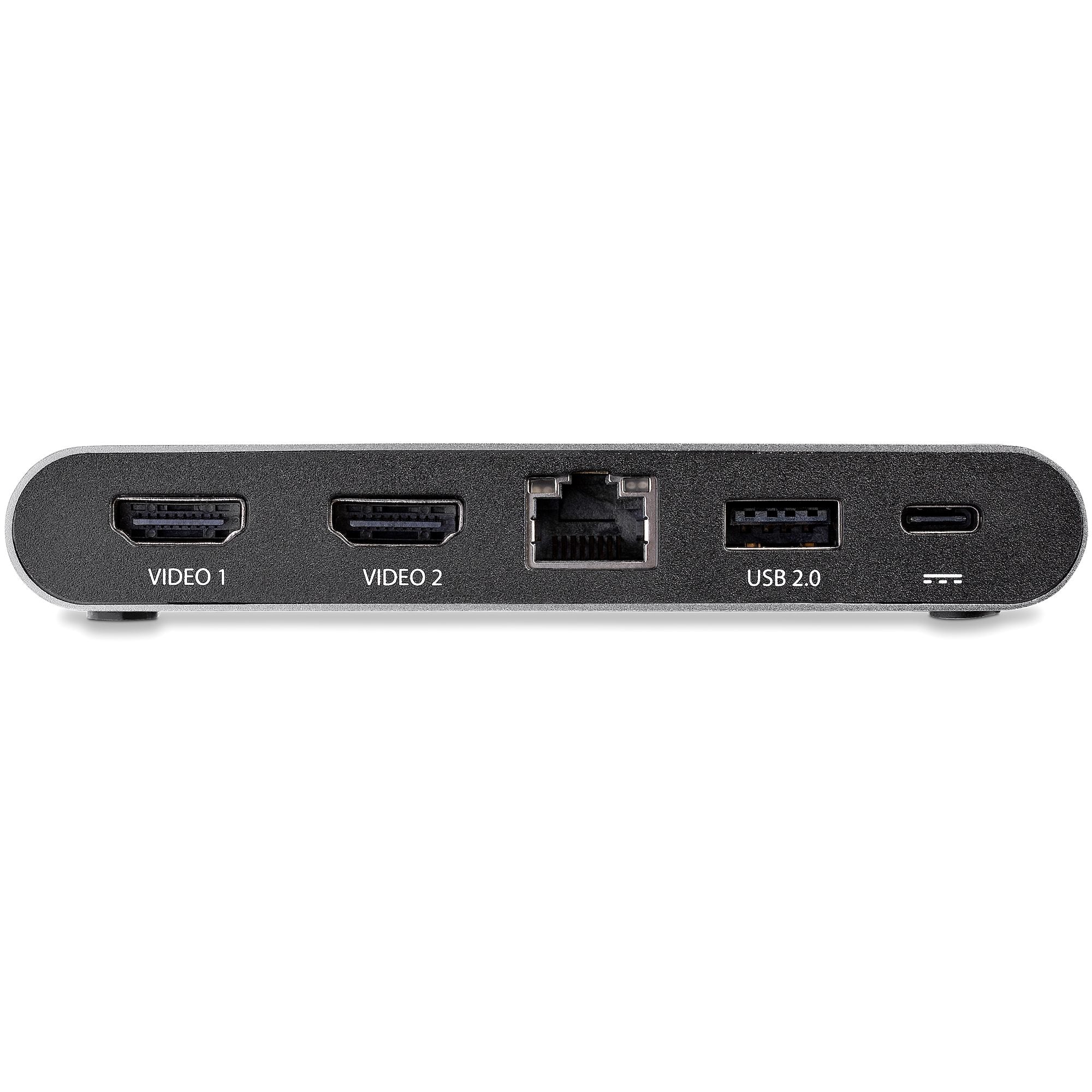 USB C Multiport Adapter - Dual HDMI - PD