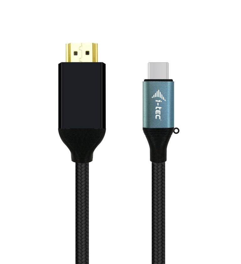 I-TEC USB C HDMI Cable Adapter 4K 60Hz 200cm compatible with Thunderbolt 3