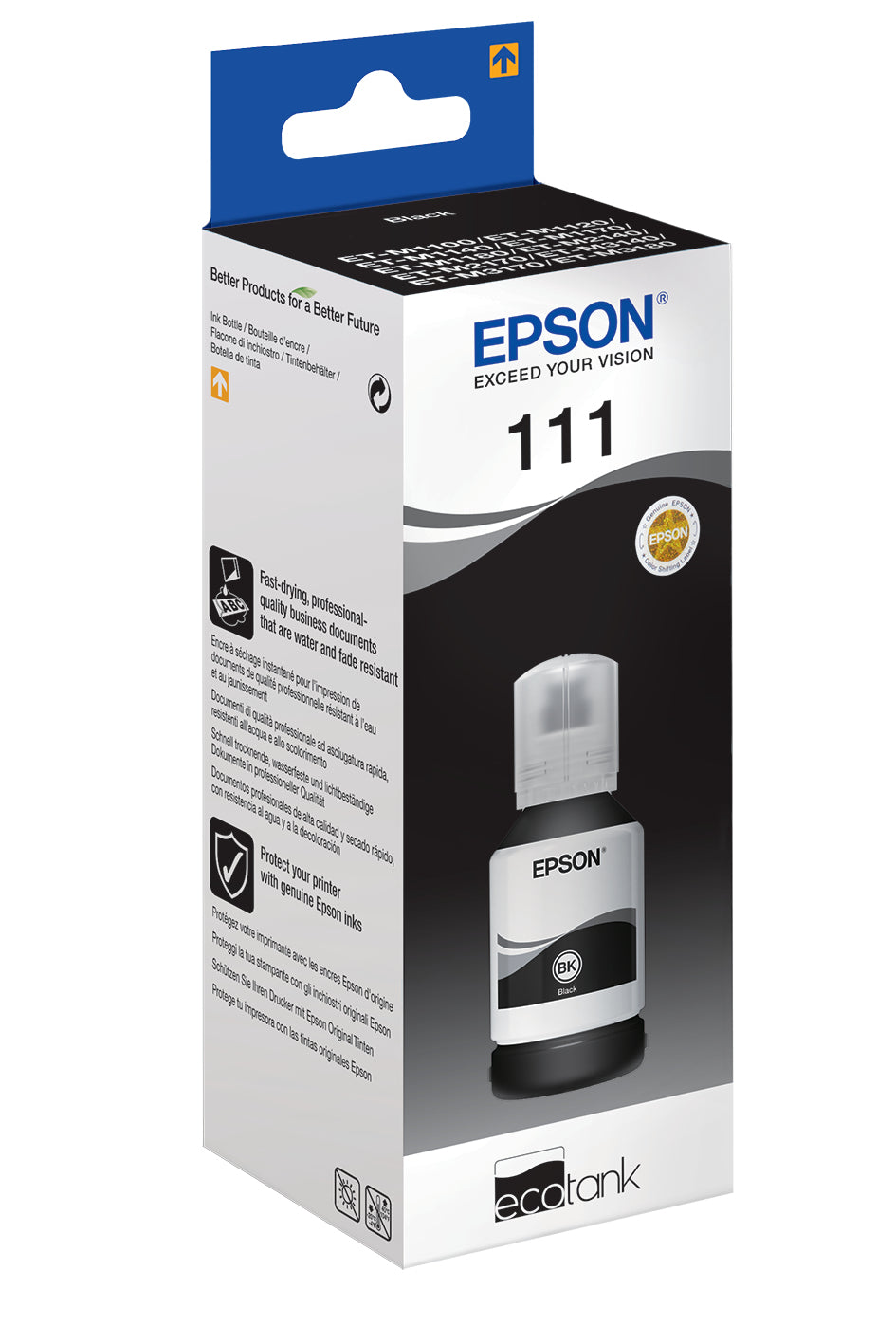 EPSON 4LB EcoTank ET-MX1XX Series Black Bottle XL