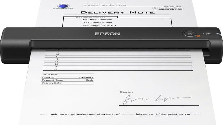 EPSON WorkForce ES-50 Sheetfed scanner Contact Image Sensor CIS A4 600x600dpi 300scans/d USB 2.0