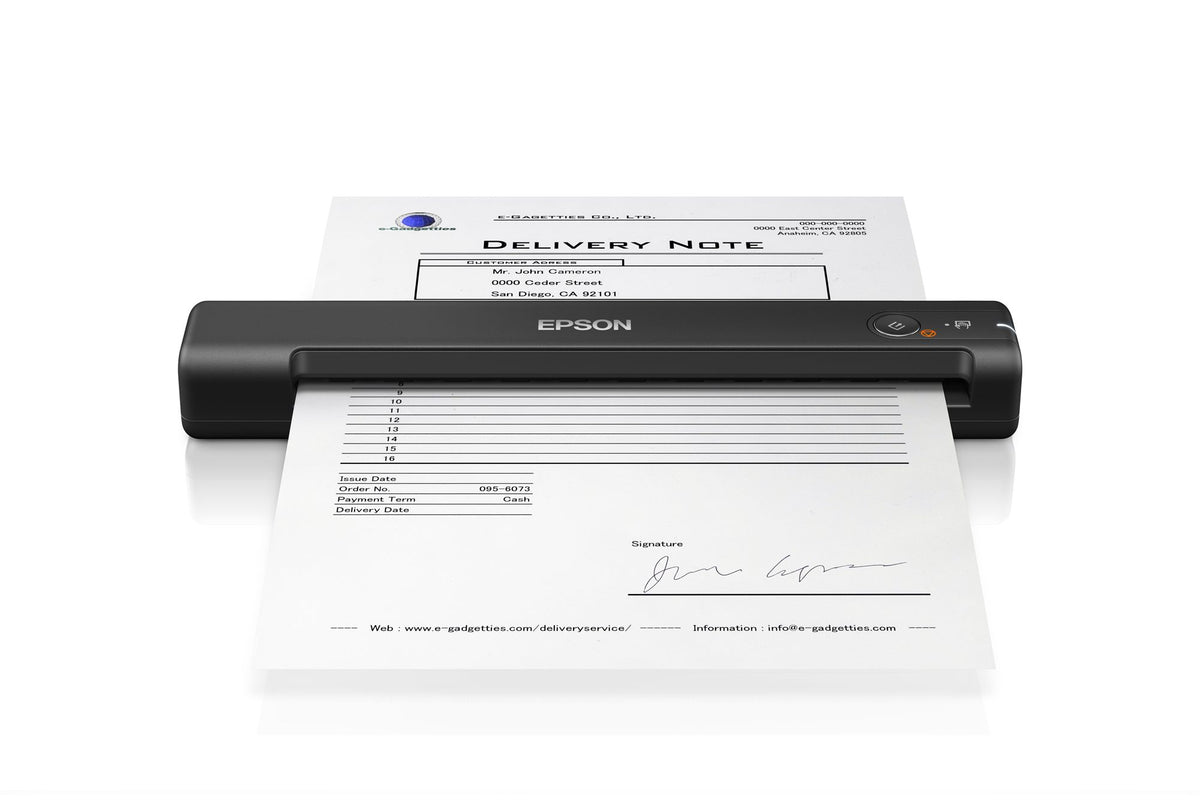 EPSON WorkForce ES-50 Sheetfed scanner Contact Image Sensor CIS A4 600x600dpi 300scans/d USB 2.0
