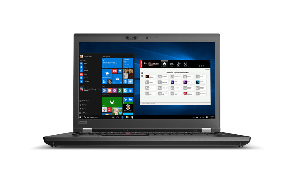 LENOVO ThinkPad - P72 - 17.3p FHD - Intel Core i7-8750H - W10Pro - 16Go RAM - 256Go SSD - P2000M 4Go