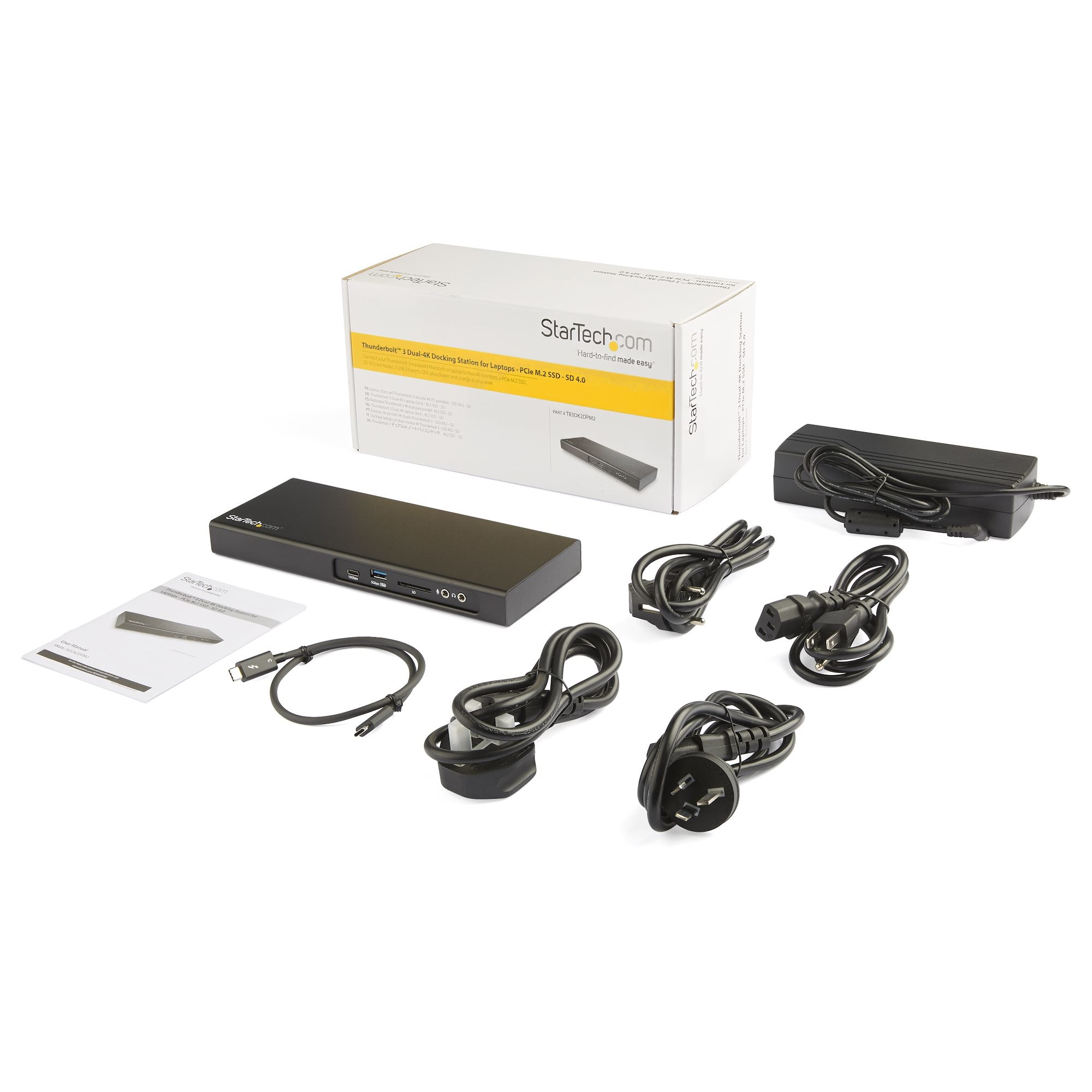 Thunderbolt 3 Dock Dual 4K - M.2 SD