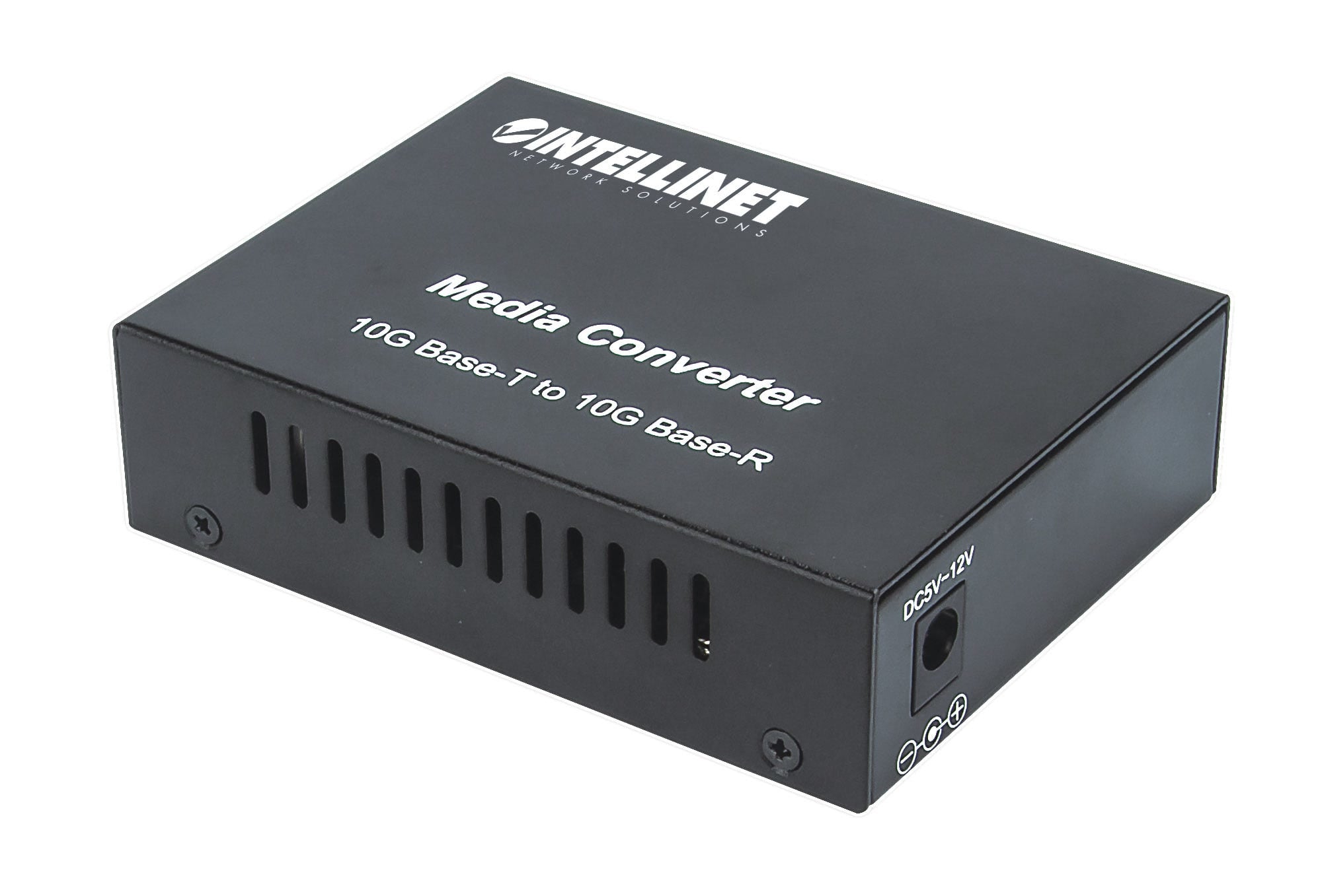 Intellinet 508193 convertisseur de support réseau 10000 Mbit/s Noir