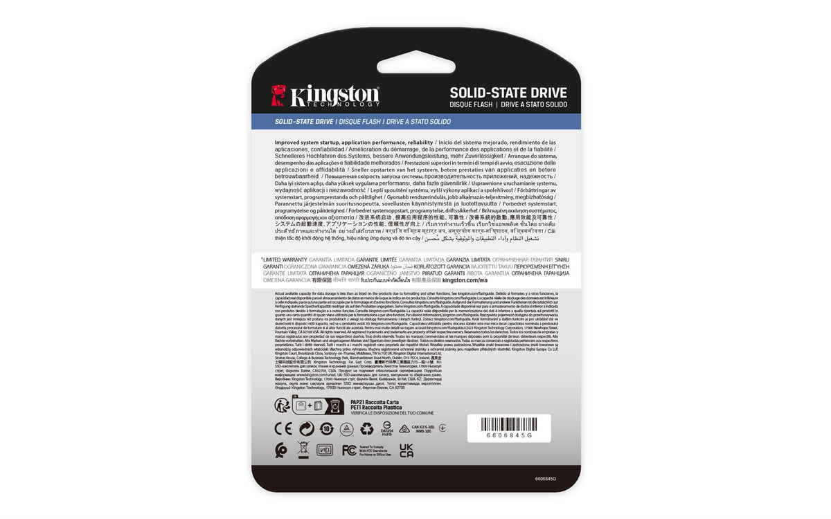 KINGSTON 3.84To DC3000ME U.2 PCIe 5.0 NVMe TCG Opal Enterprise SSD