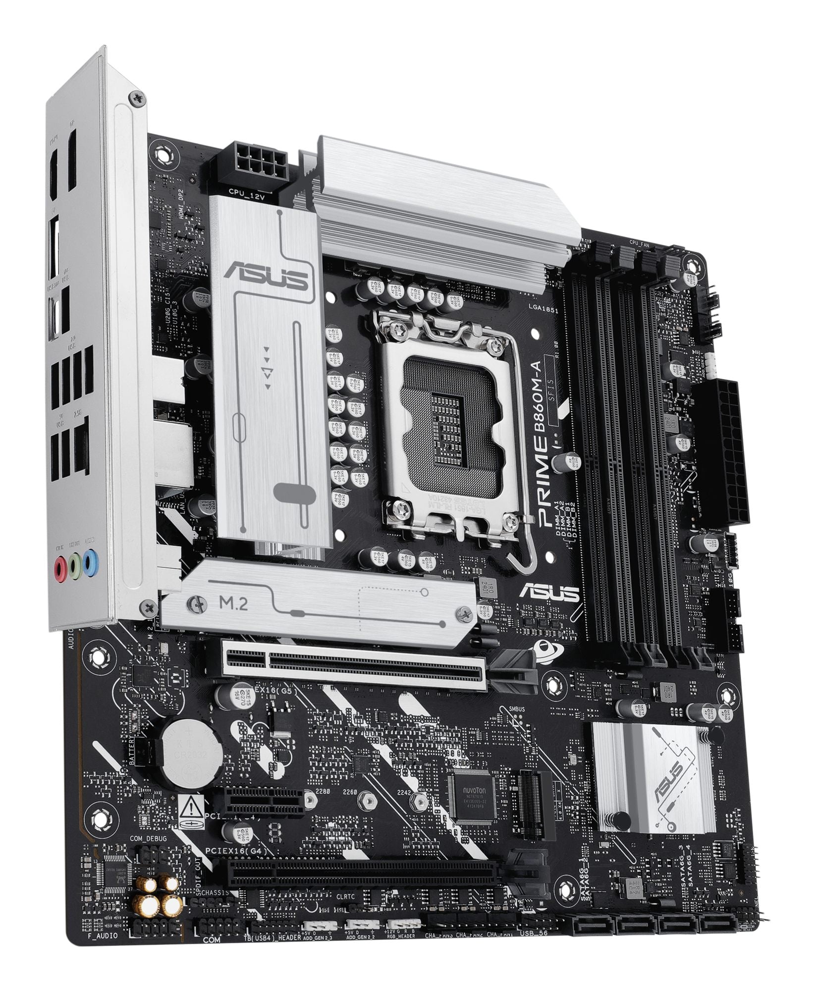 ASUS PRIME B860M-A-CSM LGA1851 DDR5 micro ATX MB 1xHDMI 2xDP 2xM.2 4xSATA