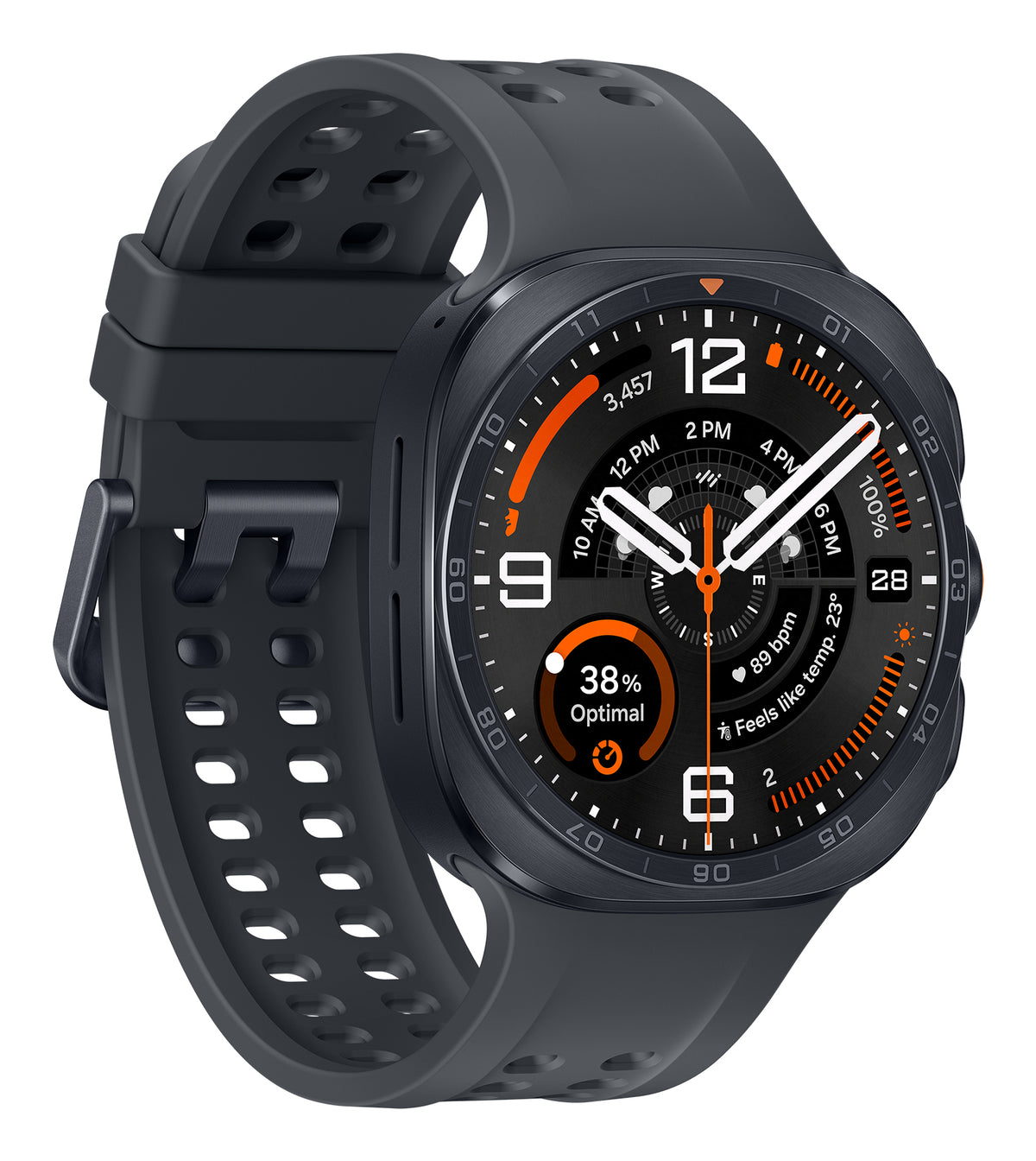 SAMSUNG Montre Galaxy Watch Ultra 2 47M 4G Coloris Noir Titane SM-L715FZKAEUB
