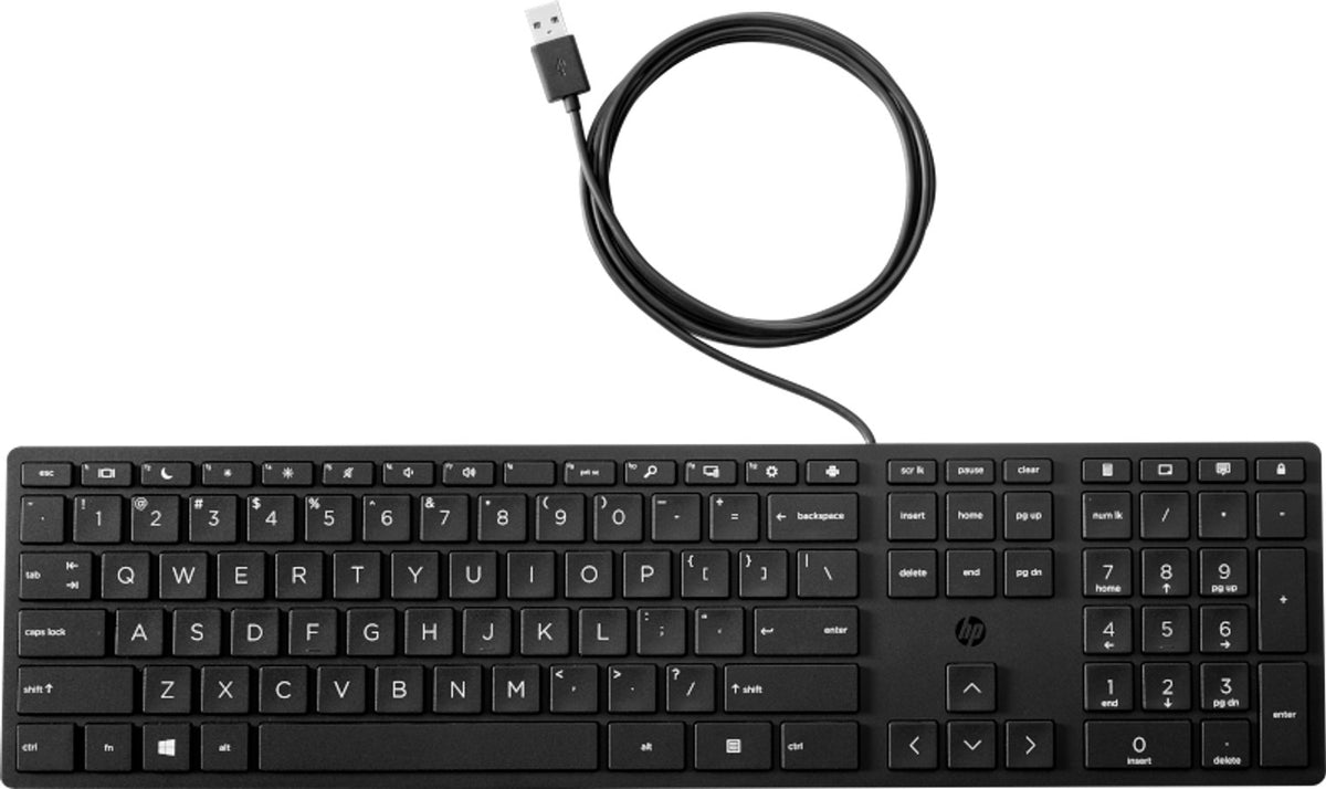 HP 320K G2 USB WD KBD Bulk 12 FR