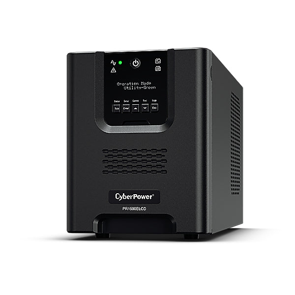 CyberPower PR1500ELCD alimentation d'énergie non interruptible 1,5 kVA 1350 W 8 sortie(s) CA