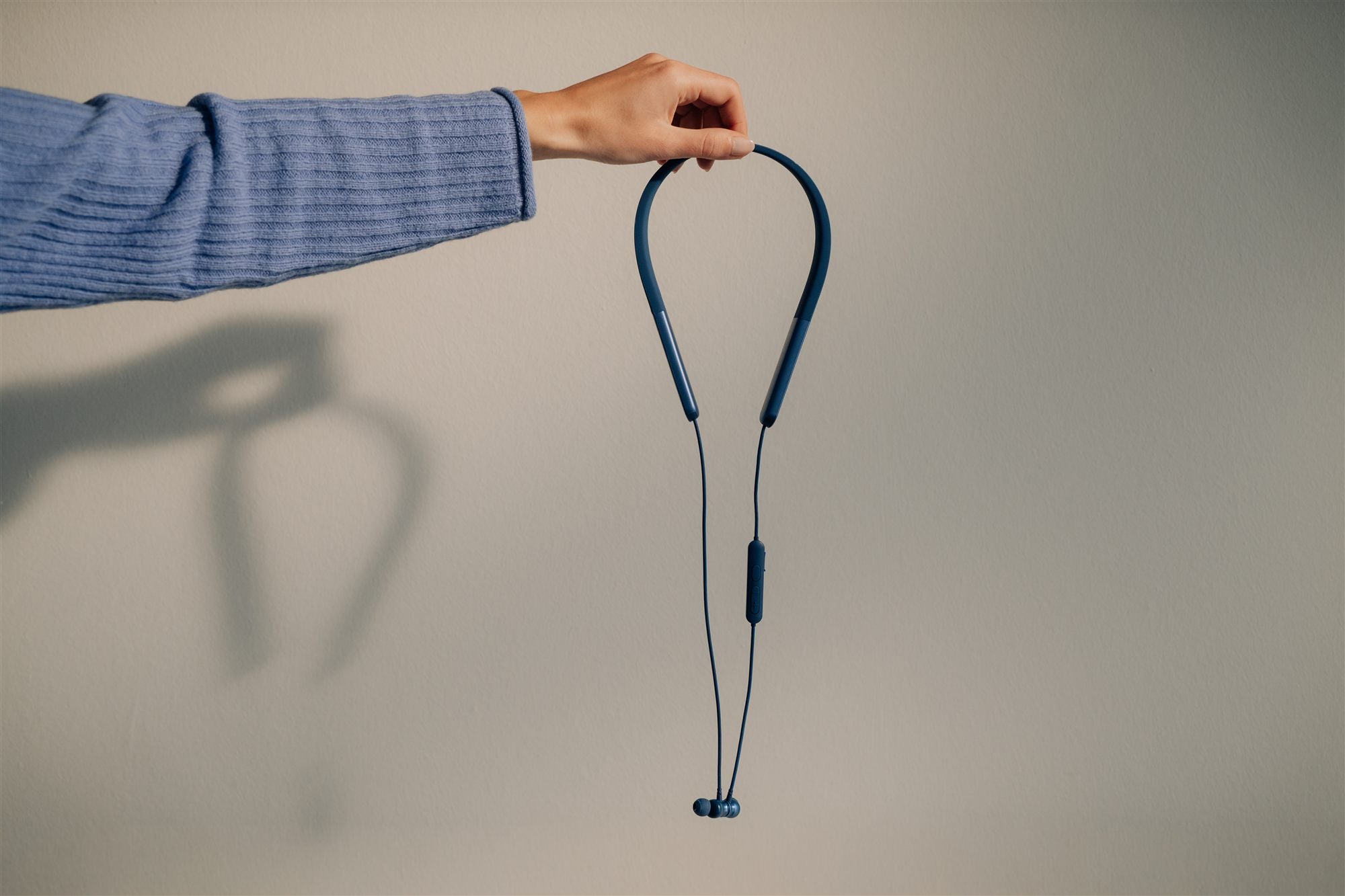 Ecouteur TruSound ENC tour de cou BLUE
