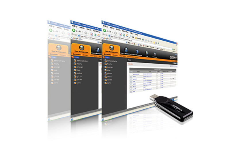 ATEN CC2000SD LOGICIEL CONTROLE DE KVM IP 1/1/512