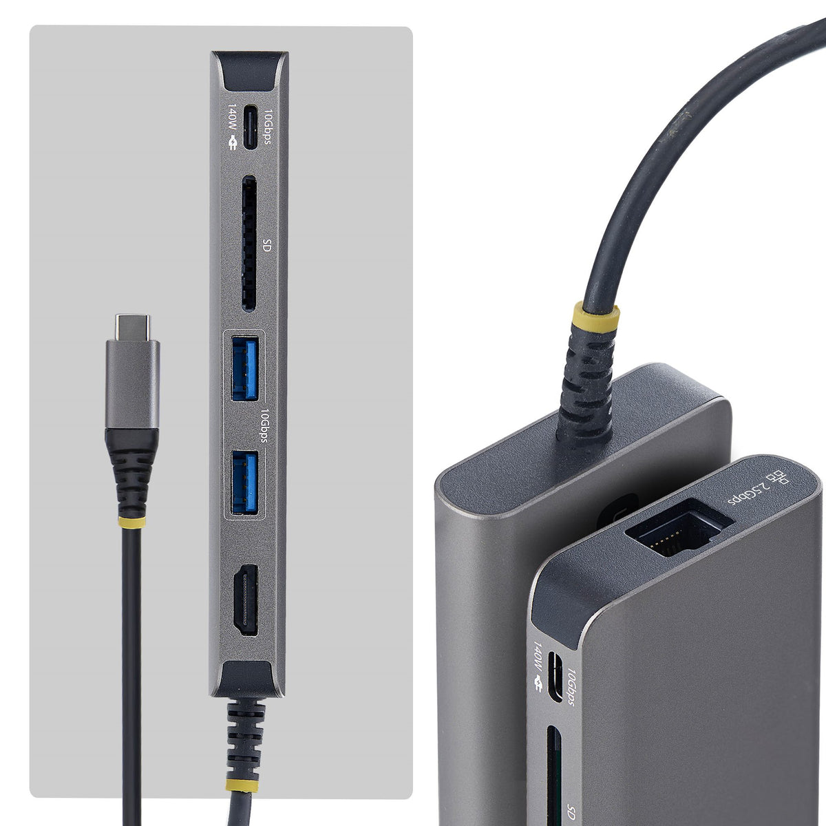 USB-C HDMI Multiport Hub 4K 60Hz 140W